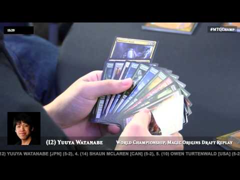 2015 Magic World Championship: Feature Draft with Yuuya Watanabe