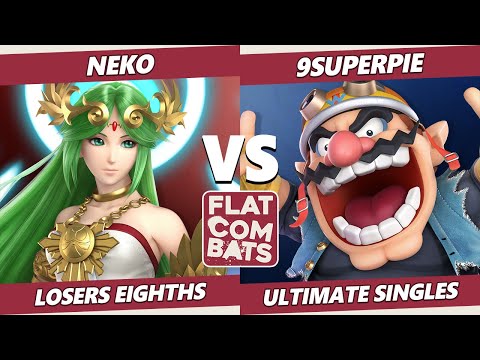 Flat Combats 4 Losers Eighths - Neko (Palutena) Vs. 9superpie (Wario) SSBU Smash Ultimate