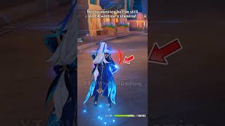 Neuvillette's charged attack is special!😆 #genshinimpact #shorts #columbina #zibai #illuga