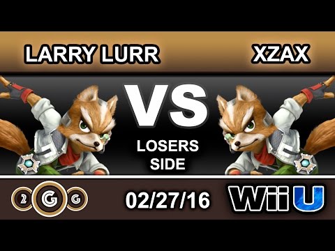 2GGT: EE Saga - #THE FAD | Larry Lurr (Fox) Vs. NME | Xzax (Fox) Losers Side - Smash Wii U