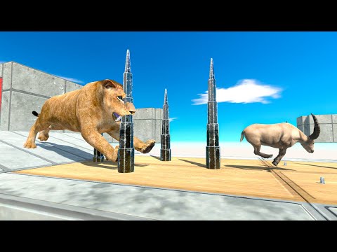 Be Fast on Winding Path - Animal Revolt Battle Simulator