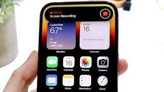 How To Screen Record On iPhone 14/iPhone 14 Pro!