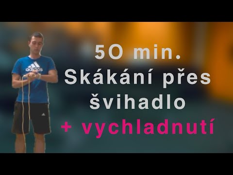 50 Min Skákání Přes Švihadlo a Vychladnutí | Spalte 1000 Kalorií Doma