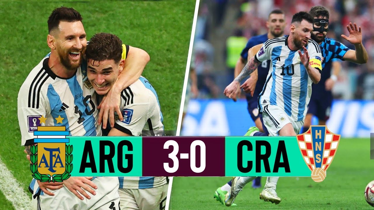 HIGHLIGHTS | Argentina vs Croatia | 3-0 | World Cup 2022 Semi Final