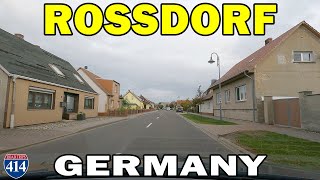 Driving through Roßdorf, Germany
