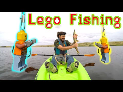 Fishing With LEGO Lure HOOKS! This Was INSANE / Caught HUGE Northern Pike! BAD Or GOOD Idea?!