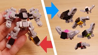 Mini LEGO brick 6 birds combiner transformer robot All-Bird!
