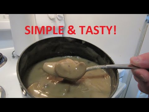 How To Make Hardee's/Carl's Jr. Mushroom Sauce - EASY!