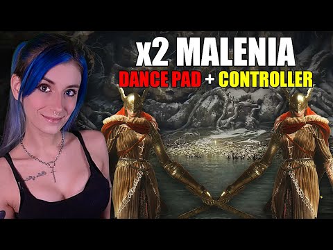 How I Beat TWO Malenias At ONCE (Dance Pad + Controller)