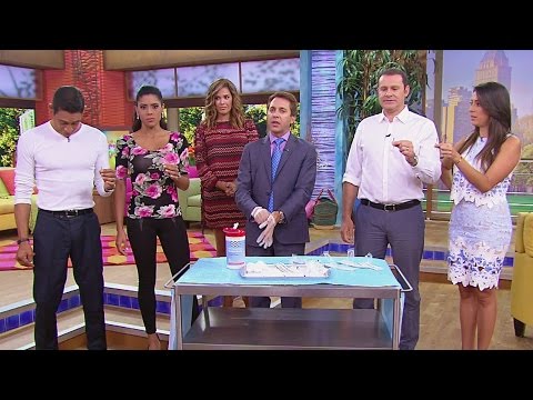 Tony Kamo hypnotized everyone to control their pain with a needle.