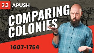 REGIONS of the British Colonies, COMPARED [APUSH Review]