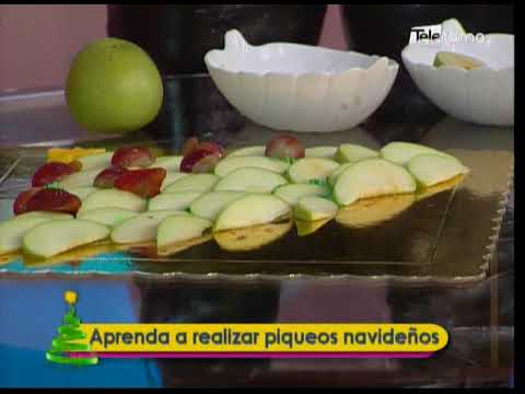 Aprenda a realizar piqueos navideños