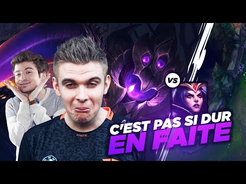 RHOBALAS x TRAYTON : C'EST PAS SI DUR EN FAIT - VEL'KOZ VS LEBLANC | LOL FR