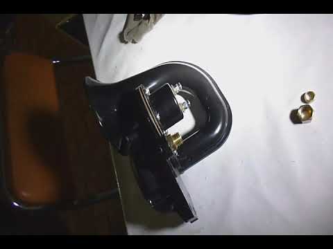 Buzina Columbia DMX do Axor no Volkswagem Santana