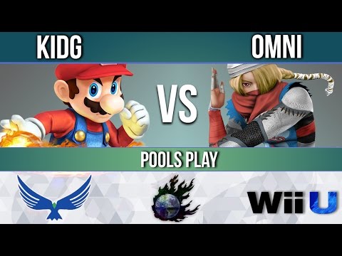 EagleLAN 2017 - KidG (Mario) vs. Omni (Sheik) - Pools Play - Smash Wii U