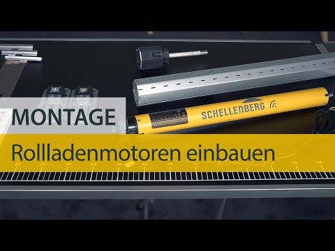 Montage: Rollladenmotoren von Schellenberg
