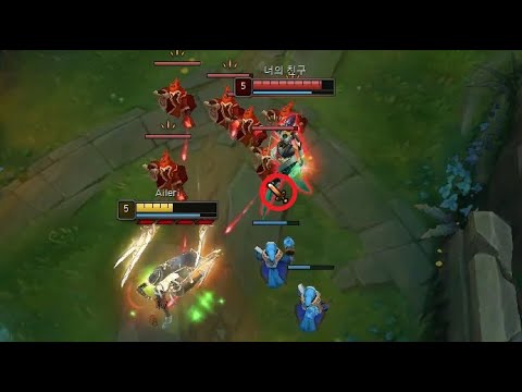 Insane auto spacing by Irelia