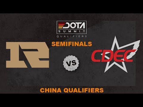 Royal Never Give Up vs CDEC Game 1 - Dota Summit 11 CN Qualifiers: Semifinals