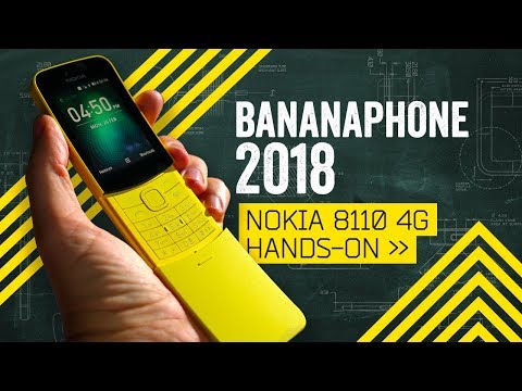 The Banana Phone Is Back: Nokia 8110 4G Hands-On