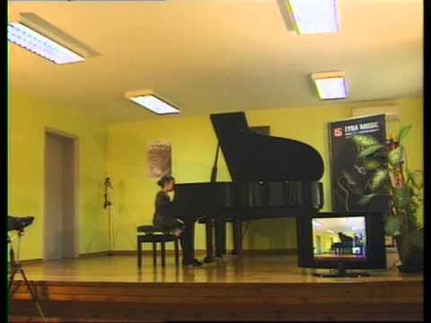 Una Miljus   I mesto 99,20 ,medjunarodno takmicenje - MLADI VIRTUOZ- 25 MAJ 2013