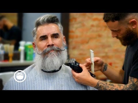 Round to Square Beard Transformation Video