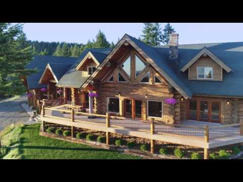 Luxury Log Home Idaho