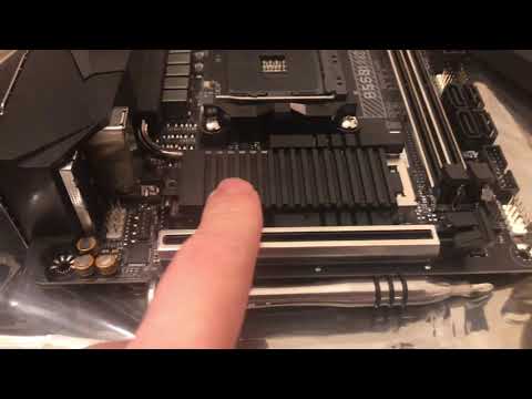 NVMe install workaround for Gigabyte mini ITX