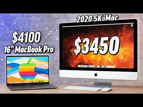 10-core 5K iMac vs 5600M 16" MacBook Pro for POWER Users