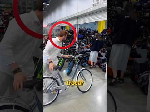 Ele Trocou De BIKE De Graça! #curiosidades #engraçado #incrível