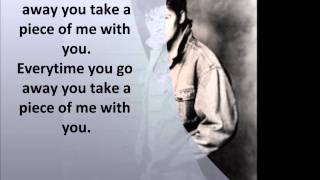Paul Young -Everytime you go away with lyrics