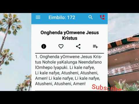 Ehangano 172 - Namibian Gospel song