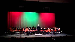 BMS 8th Grade Band 2014 - &quot;Winter Wonderland&quot;