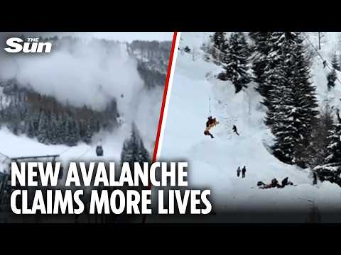Five dead & dozens buried in ANOTHER deadly avalanche in the Austrian Alps