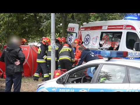 Potrącenie kobiety na Wyszyńskiego