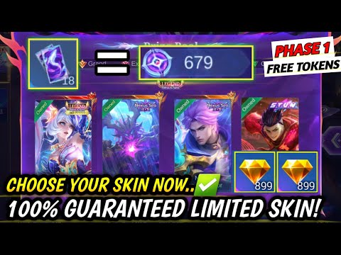 DROP RATE ⬆️ !! DRAW NEXUS SEA EVENT (PHASE1)! GUARANTEED LIMITED 11.11 SKIN! - MLBB