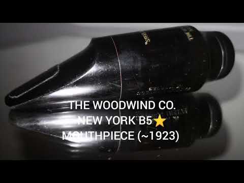 Stella by starlight - "The Woodwind Co. New York" B5⭐ 1920s Mouthpiece, Tenor Saxophone Conn 10M
