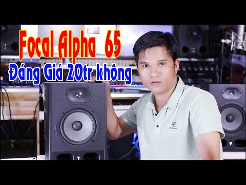 REVIEW ĐÁNH GIÁ CHI TIẾT LOA KIỂM ÂM FOCAL ALPHA 65, PHÁP