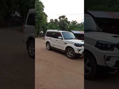 Rajan Kumar Man with Scorpio.