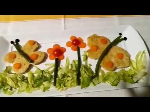 'Farfalle di pollo'-Video-ricetta asilo nido Braccio di ferro