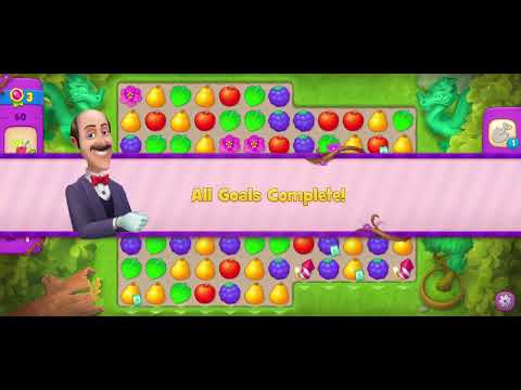 Golden Cup 9846 Stage 60 - 61 ▪︎ no hacks, real play ☆ Gardenscapes by Anne