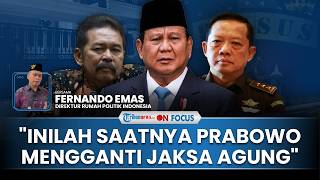 [FULL] Eks Jampidsus Tersangka Korupsi, Pakar: Kalau Prabowo Mau Bersih-bersih Ya Ganti Jaksa Agung