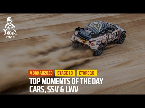 ダカール・ラリー2023 自動車クラスのステージ10ハイライト動画