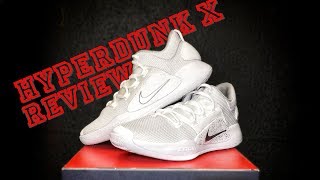 Hyperdunk X (2018) Low Review | ProBasketball store