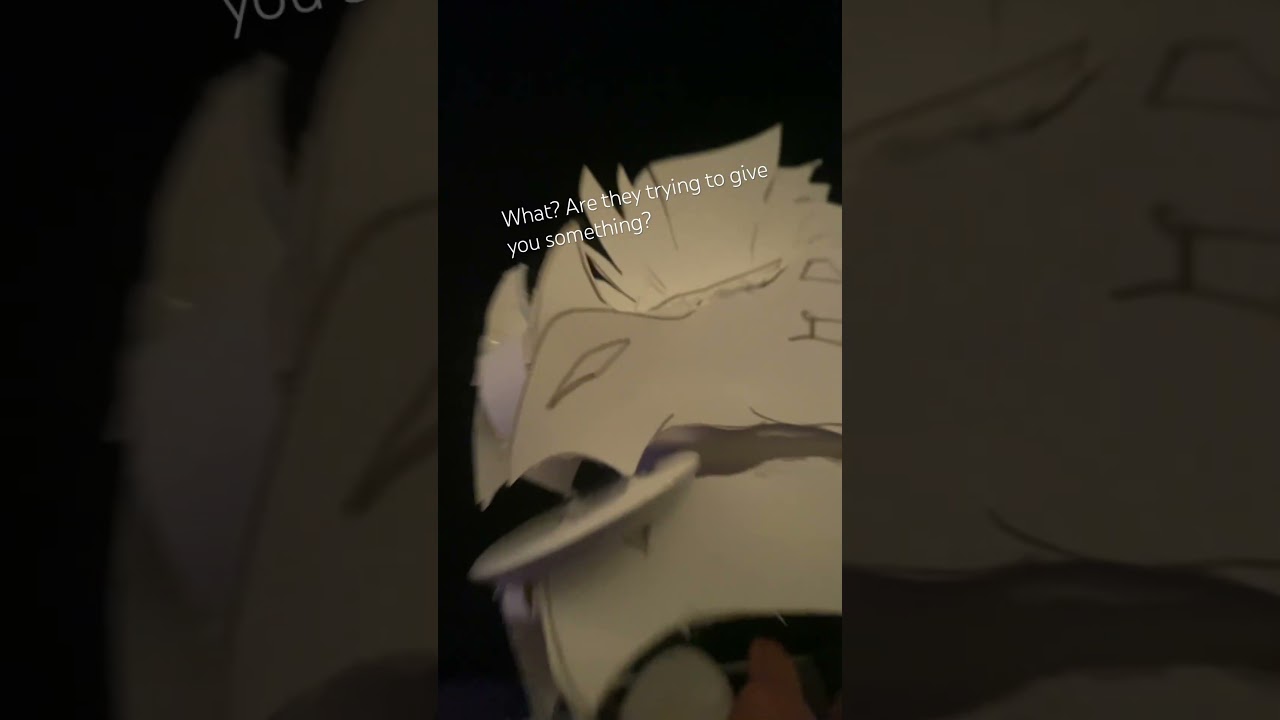 Cant wait to make his ref sheet! #dragonpuppets #oc #excited #puppeteer #goviral #fypシ #papercraft