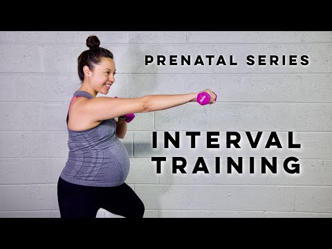 Prenatal Series Part 3: Labor Intensity Interval Training & Stretch (First, Second, Third Trimester)