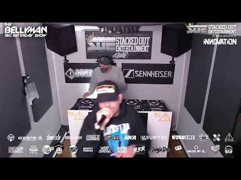 Riddle W/  Eksman - [The Bellyman Big Birthday Show] @stackedoutentertainment