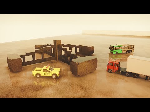 Large Spinner vs Cars #2 | Teardown