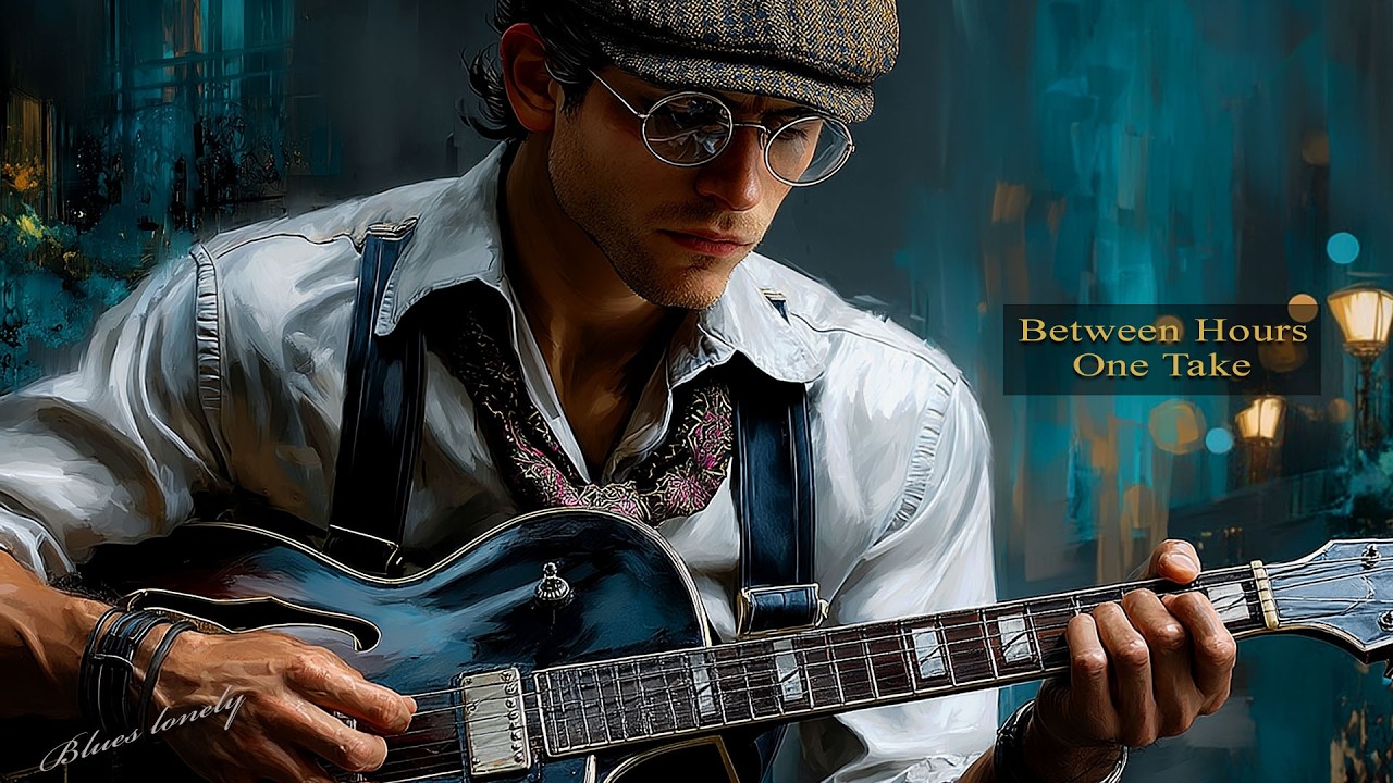 Slow Blues Guitar | Midnight Blues Male Vocal