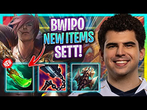 BWIPO PLAYS SETT WITH NEW ITEMS! | TL Bwipo Plays Sett Top vs Sejuani! | Preseason 2023