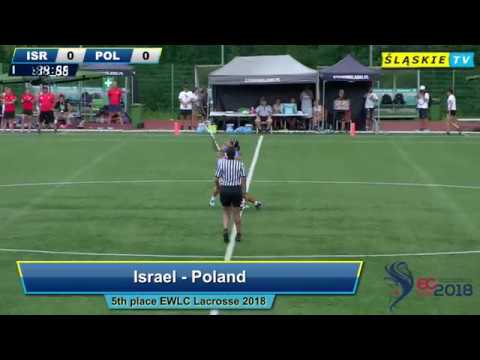 Israel - Poland 11:5 / 5th place EWLC Lacrosse 2018